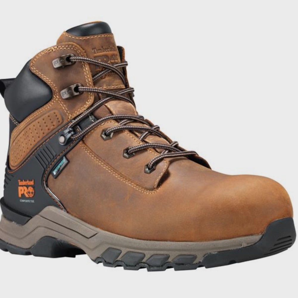 Men's Timberland PRO 6" Hypercharge Composite Toe Waterproof Boots